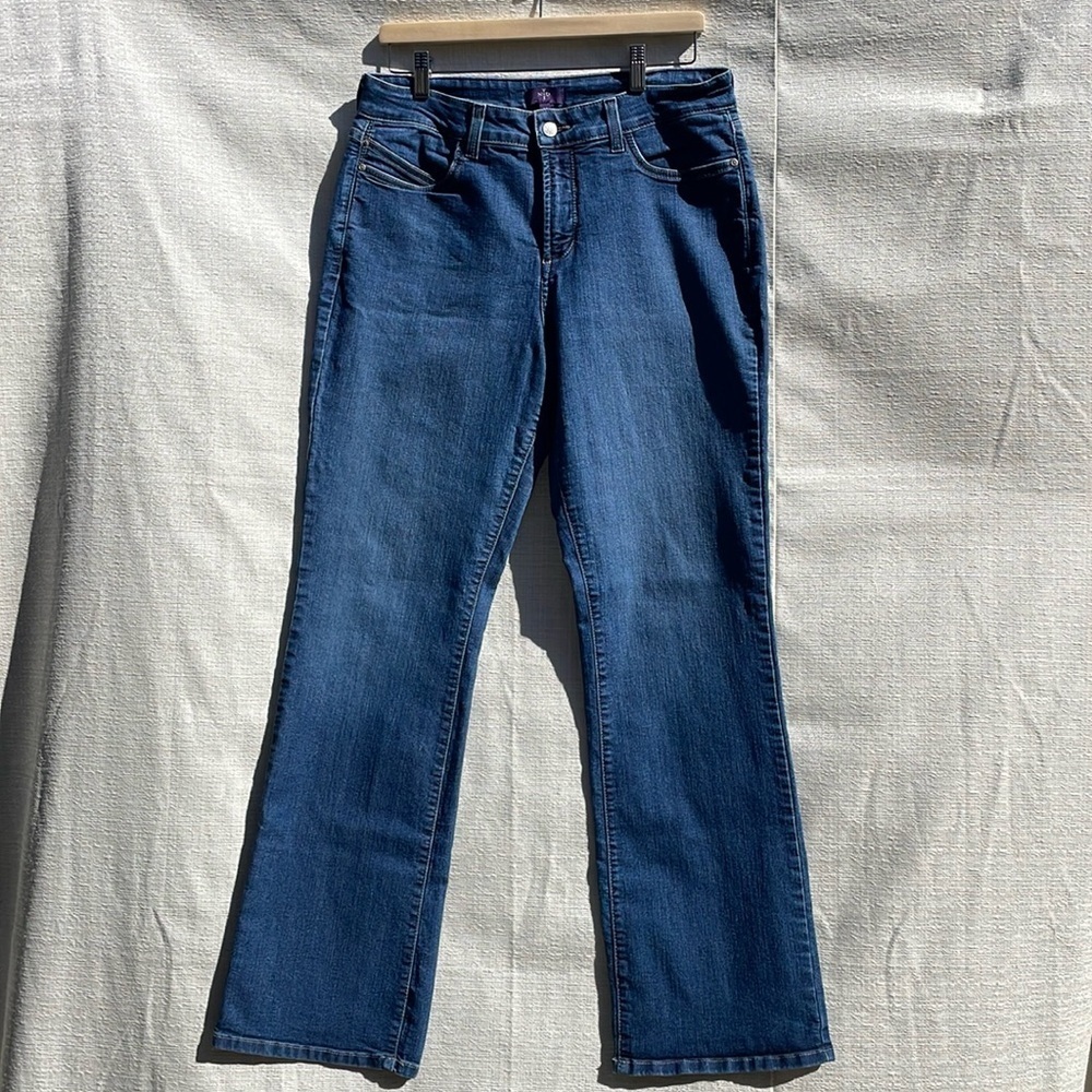 NYDJ Women's Marilyn Straight Denim Jeans Burbank Wash 10900LU